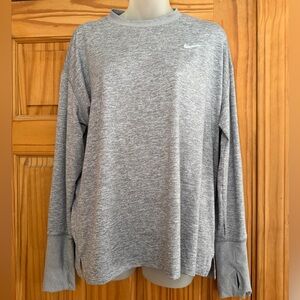 Nike Women's Heather Gray Sweatshirt
